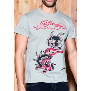 Men's Ed Hardy Red Dragon Basic Tee