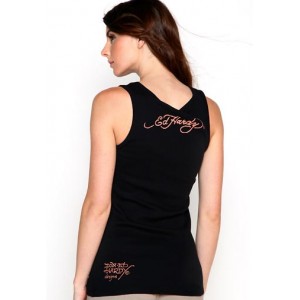 Ed Hardy Mum Basic Ribbed Tank Discount