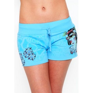 Women's Ed Hardy Geisha Specialty Shorts