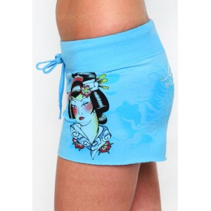 Women's Ed Hardy Geisha Specialty Shorts