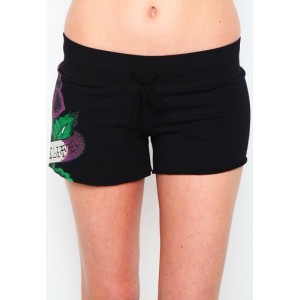 Women's Ed Hardy Love Life Platinum Shorts discount