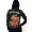 Women's Christian Audigier Lock Your Heart Specialty Tunic Hoody Black