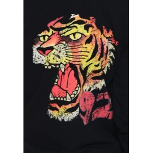 Women's Ed Hardy Tiger Head Basic Hoody