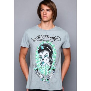 Men's Ed Hardy Kiss Of Death Specialty Tee