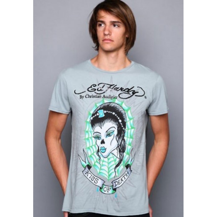 Men's Ed Hardy Kiss Of Death Specialty Tee