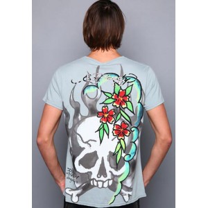 Men's Ed Hardy Kiss Of Death Specialty Tee