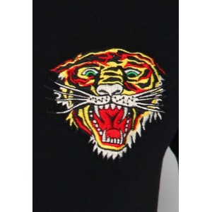 Men's Ed Hardy New Tiger Core Basic Embroidered Tee