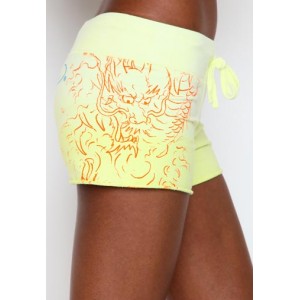 Women's Ed Hardy Three Hearts Specialty Shorts