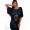 Women's Ed Hardy Rose Web Platinum Butterfly Sleeve Tunic