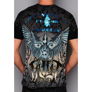 Christian Audigier L.A. Rides Specialty Patch Tee Black