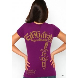 Women's Ed Hardy Tiger Signature Tee