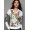 Women's Christian Audigier Monarchy Embroidered Velour Hoody White