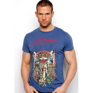 Men's Ed Hardy Asian Tigers Basic Tee