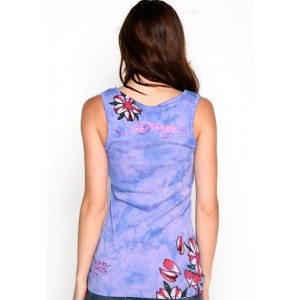 Ed Hardy Dragon Wings Specialty Tie Dye Tank