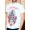 Men's Ed Hardy Dagger Birds Platinum Tee off white