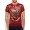 Christian Audigier Bird Of Prey Enzyme Washed Tee Red