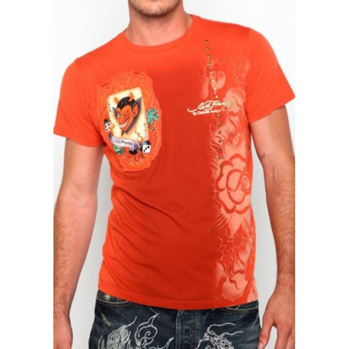 Men's Ed Hardy The Joker Gradient Tee