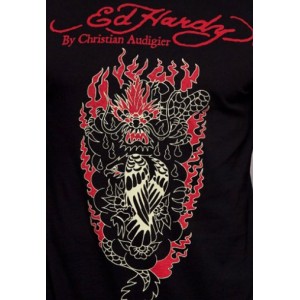 Men's Ed Hardy Eagle Dragon Basic Tee