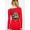 Women's Ed Hardy Red Rose Specialty Scoop Neck Tee Red