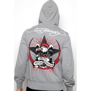 Ed Hardy Death Before Dishonor Basic Hoody