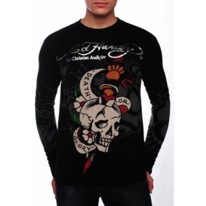 Men's Ed Hardy Death Or Glory Specialty Tee