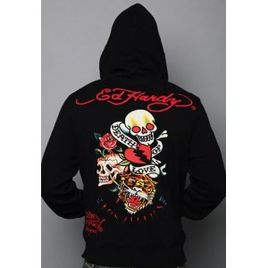 Ed Hardy Death Of Love And Tiger Basic Hoody Buy