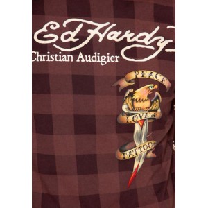 Men's Ed Hardy PLT Dagger Eagle Multiprint Specialty Tee