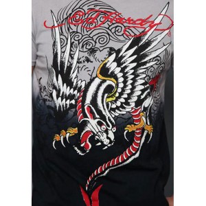 Men's Ed Hardy Pan Dragon Dip Dye Tee