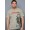 Men's Ed Hardy Panther Snake Fight Basic Tee khaki