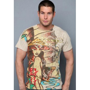 Men's Ed Hardy Dragon Surf Specialty Tee