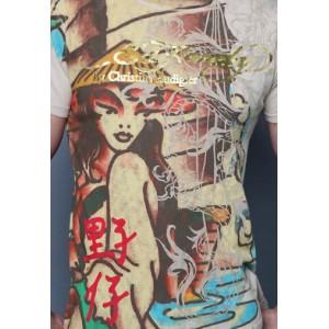 Men's Ed Hardy Dragon Surf Specialty Tee