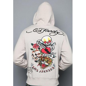 Ed Hardy Death Of Love And Tiger Basic Hoody