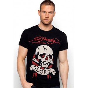 Men's Ed Hardy Skull Glory Basic Tee black